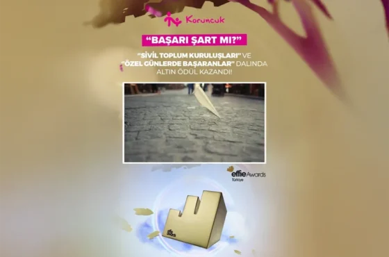 Koruncuk Vakfı, “Başarı Şart mı?” Kampanyasıyla İki Altın Effie Kazandı!
