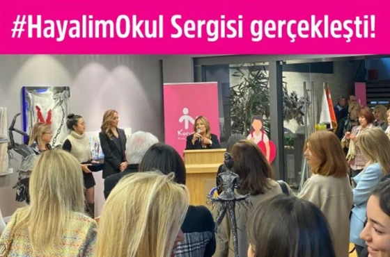 Çağdaş Sanat Duayenlerinin Eserlerinden Oluşan #HayalimOkul Sergisi Gerçekleşti!