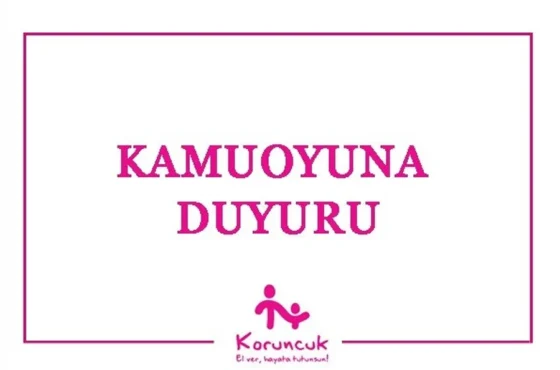 Koruncuk Vakfı Haber – 01 Ekim 2024