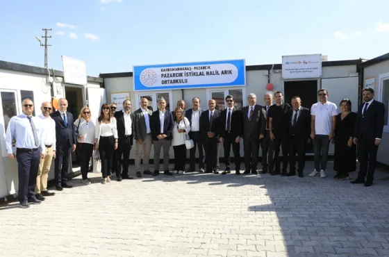 Multinet Up ve Koruncuk’tan deprem bölgesindeki öğrenciler için konteyner okul