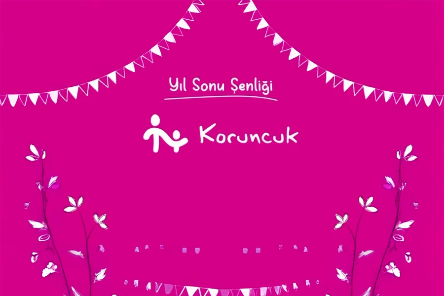 Koruncuk Kızlarımızın Mezuniyetini Yıl Sonu Şenliğinde Coşkuyla Kutladık!