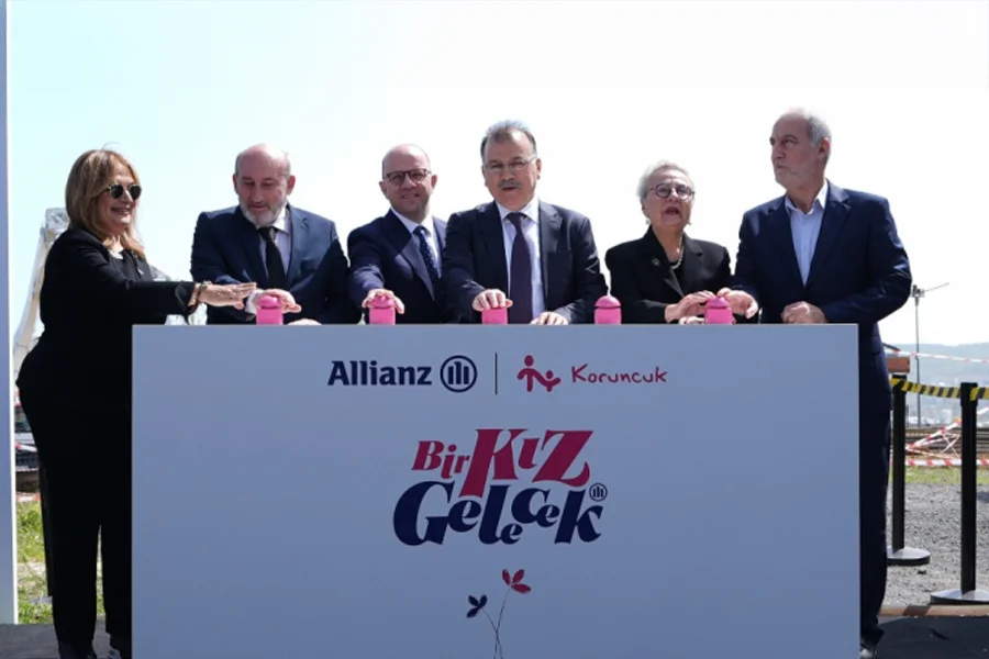 Koruncuk Vakfı, Allianz Türkiye’nin Desteğiyle Yeni Bir Yurt Binasının Temellerini Attı