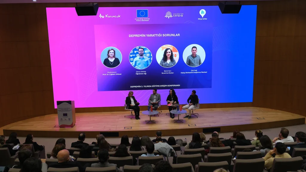 Eğitime Erişim Konferansı 2025 Depremin 3. Yılında Eğitime Erişim